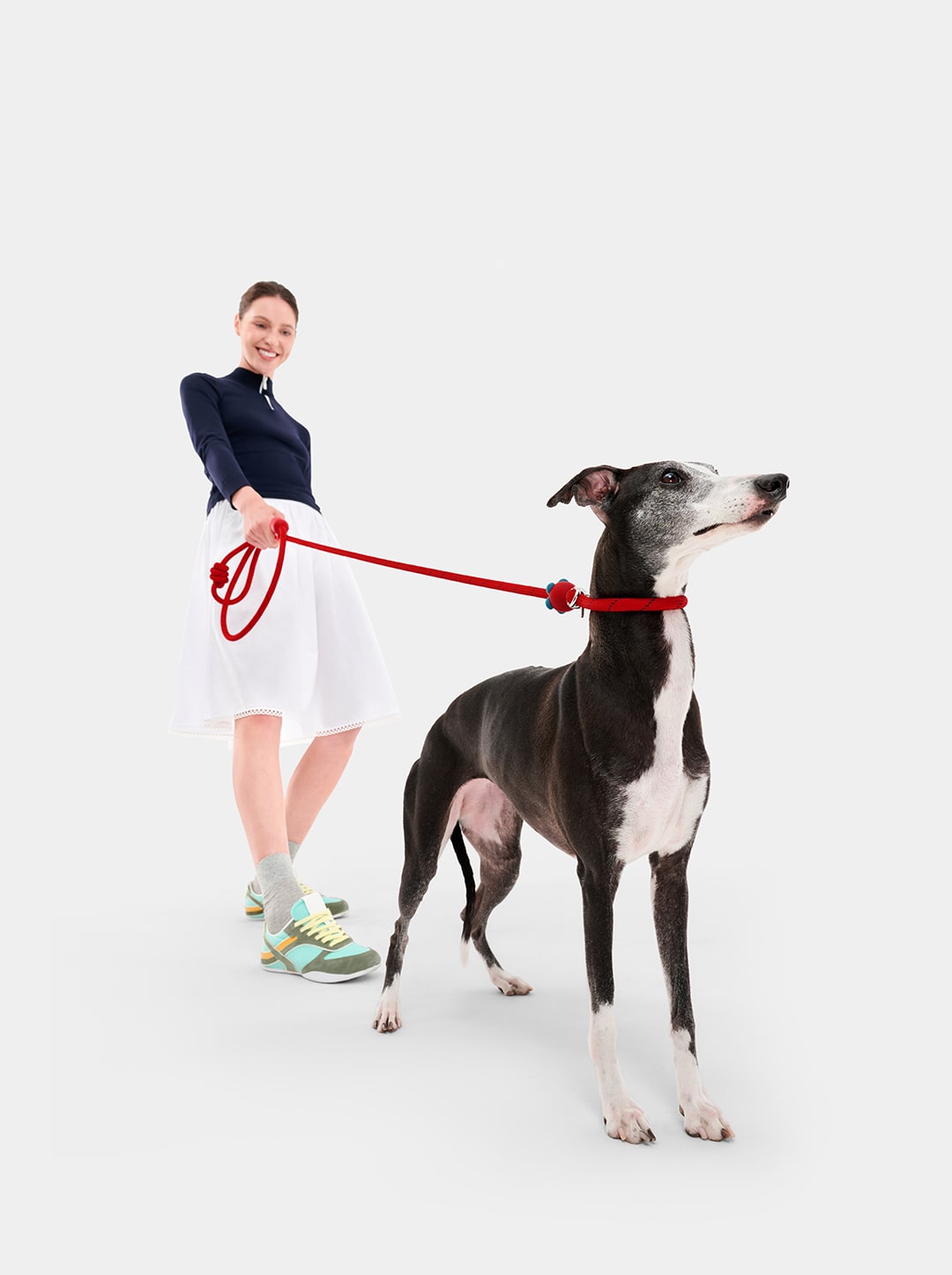 Strawberry Connect Hands-Free Rope Leash