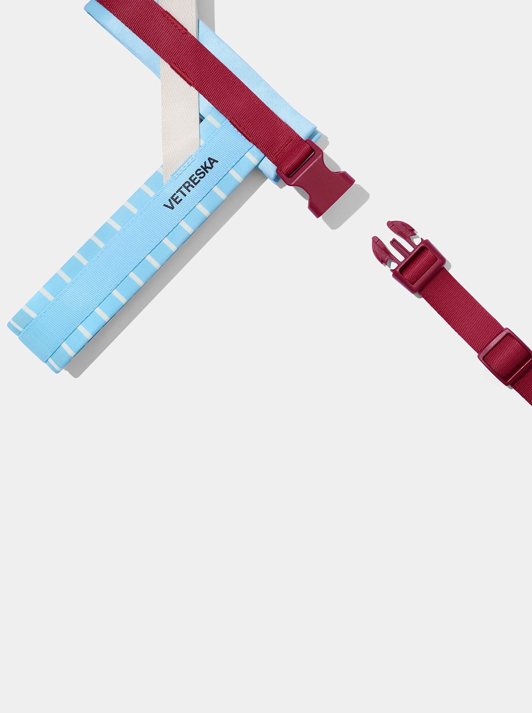 Mist And Merlot Pet Harness & Leash Set