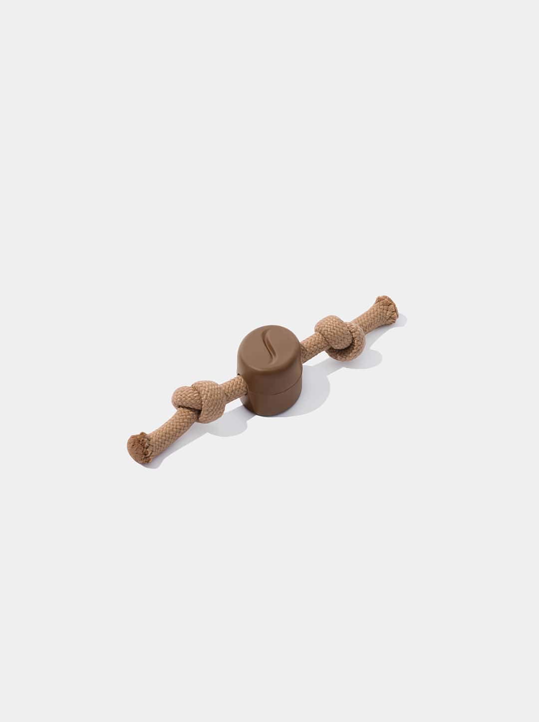 Coffee Playful Charm Knot Rope Toy