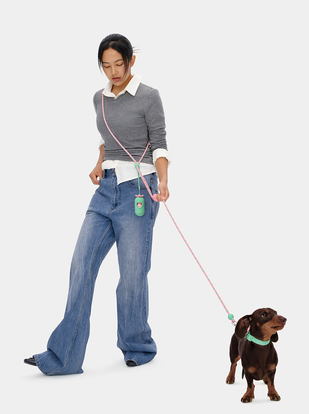 Connect Classic Rope Leash for Pets (Flora)