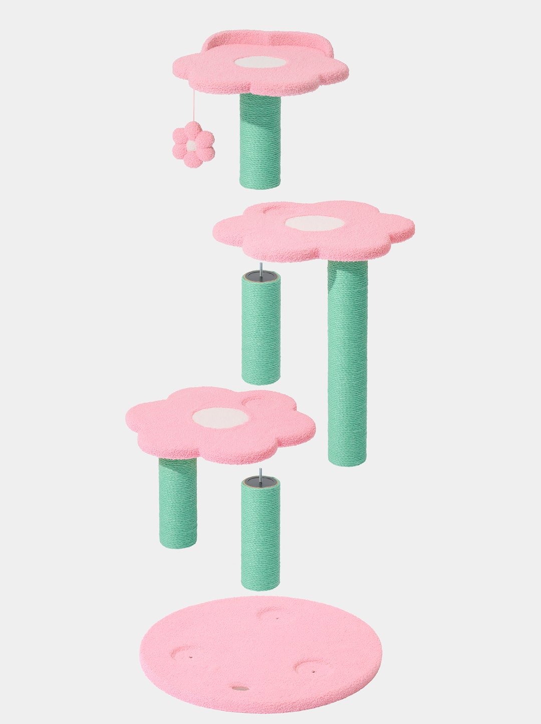 Flora Cat Climber (Four Platforms)