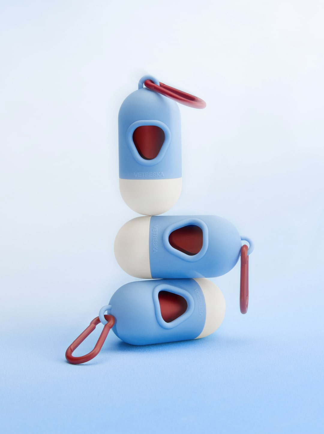 Mist And Merlot Pet Poop Bags & Dispenser (1 Dispenser + 1 Roll)