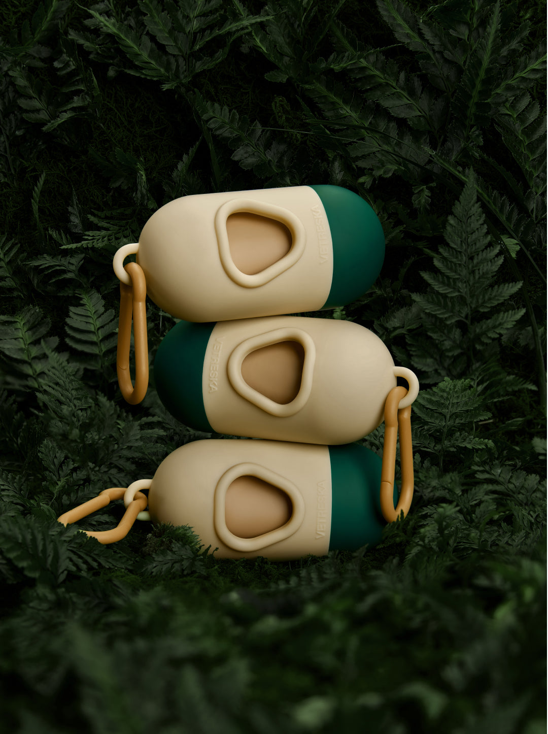 Santal Forest Pet Poop Bags & Dispenser (1 Dispenser + 1 Roll)