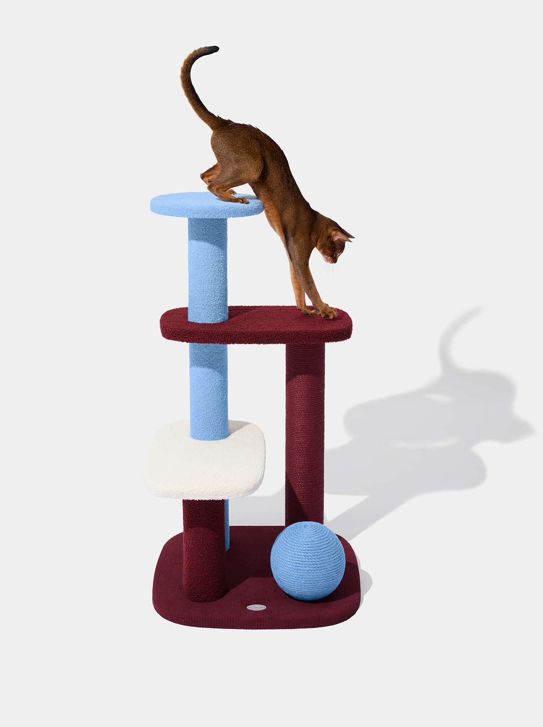 Mist and Merlot Cat Climber (Open Platform)