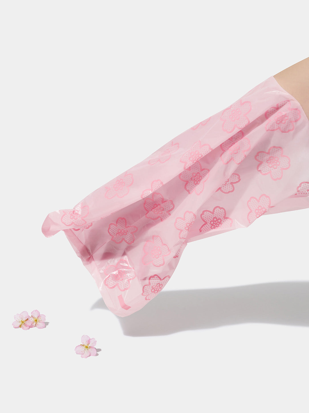 Cherry Blossom Pet Poop Bags With Dispenser (1 Dispenser + 1 Roll)