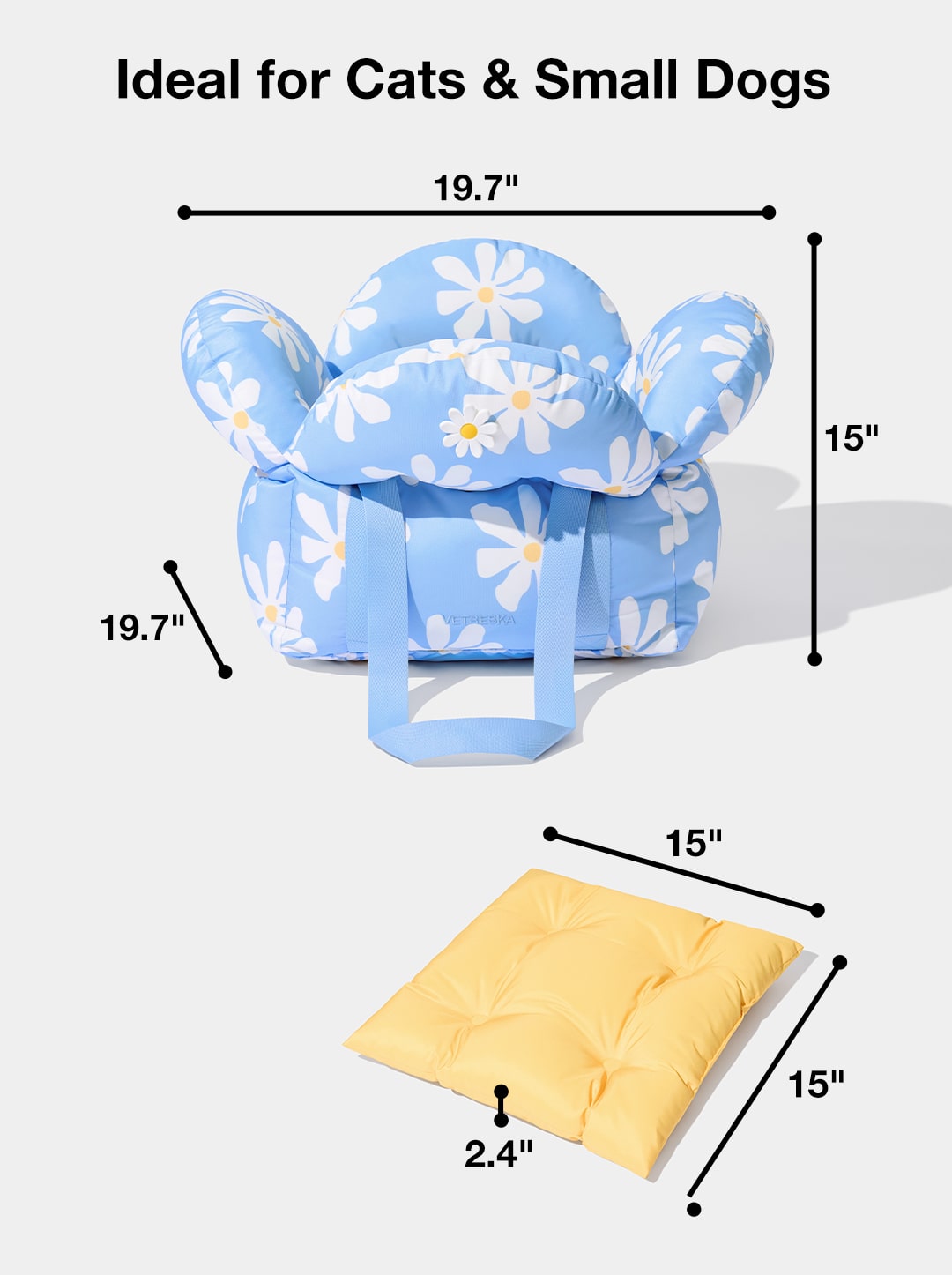 Daisy Car Seat Pet Carrier