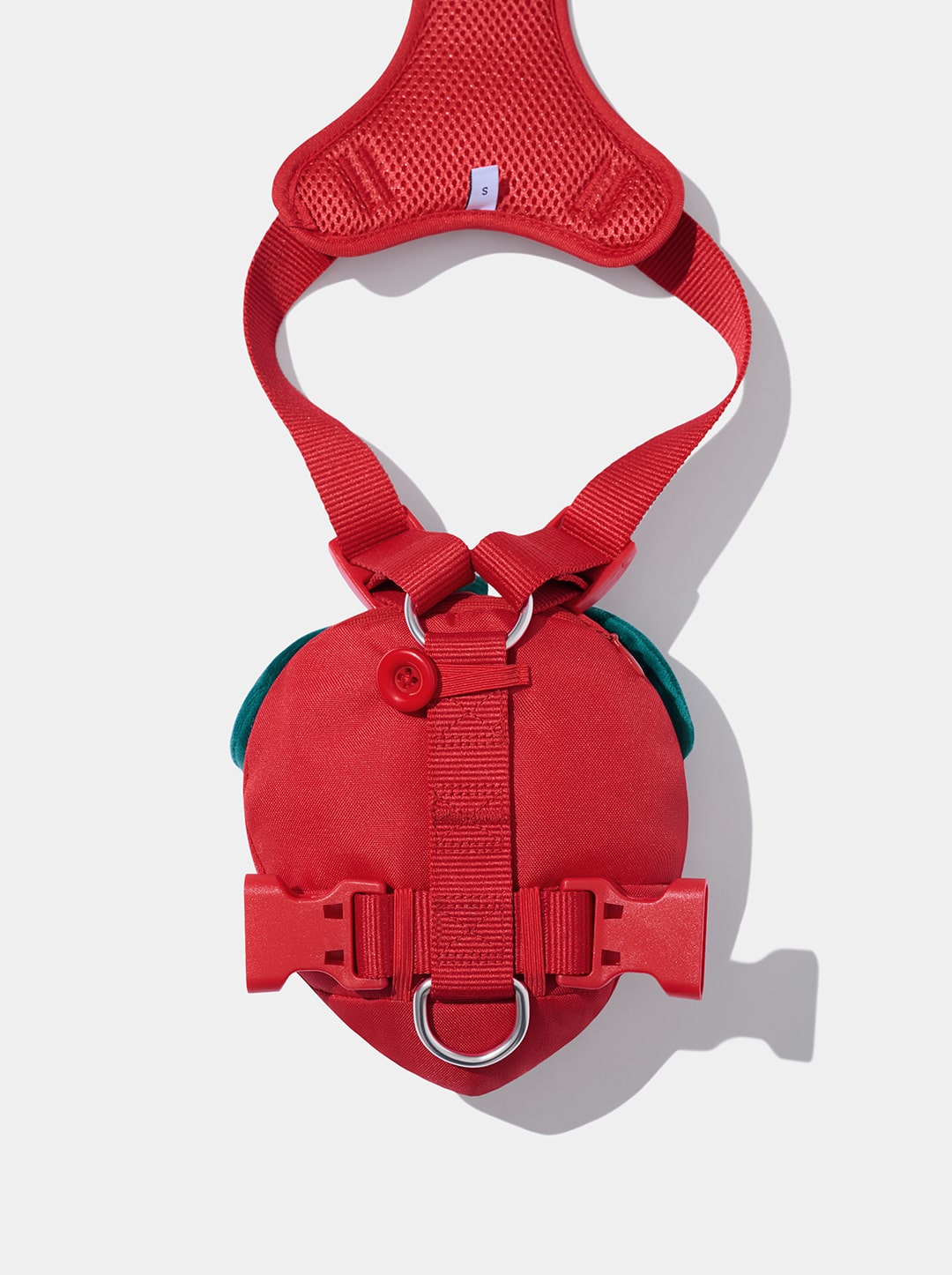 Strawberry Pet Backpack, Harness & Leash Set