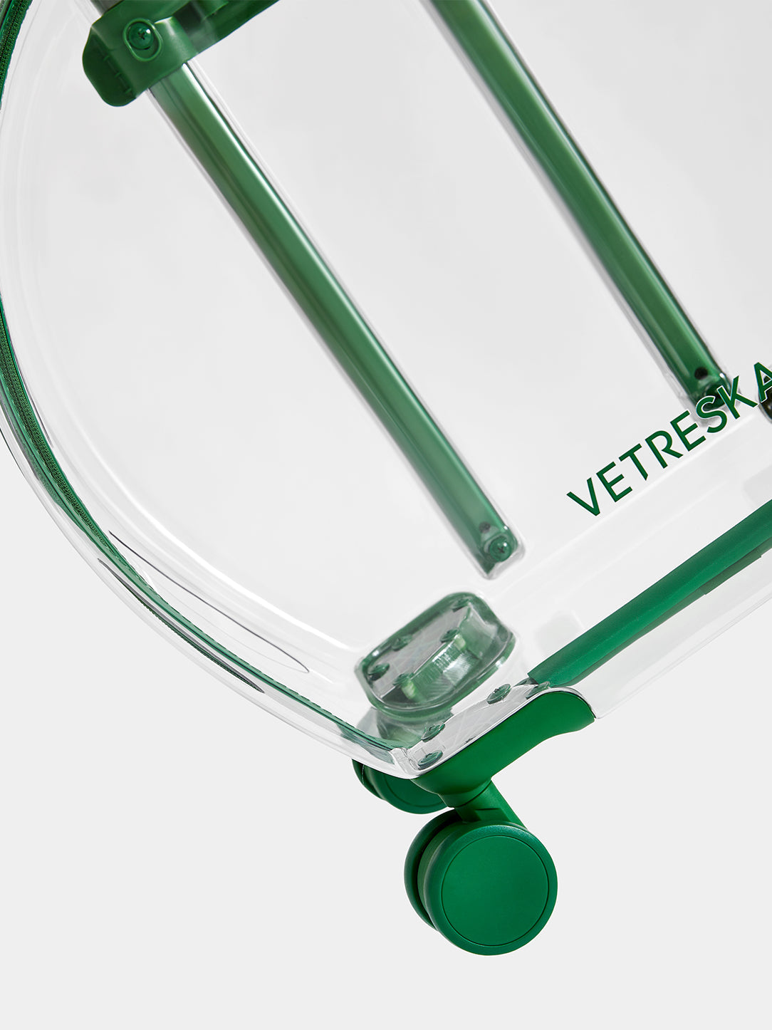 Y Bubble Pet Carrier - Green & Transparent