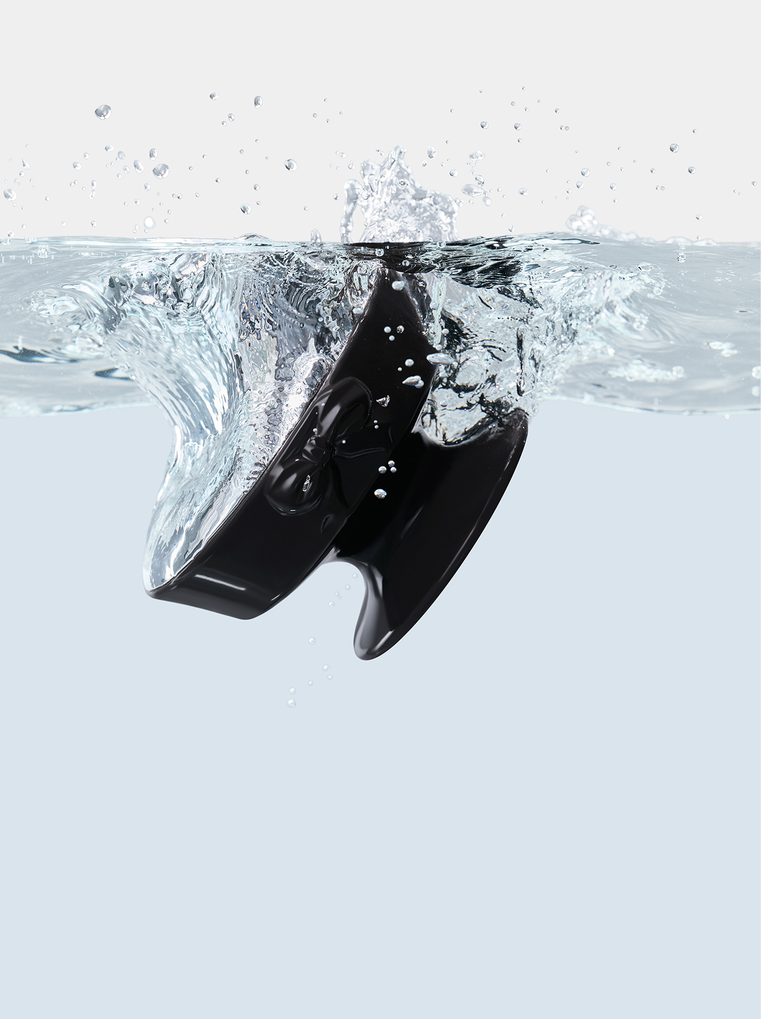 Bow De Noir Ceramic Pet Bowl
