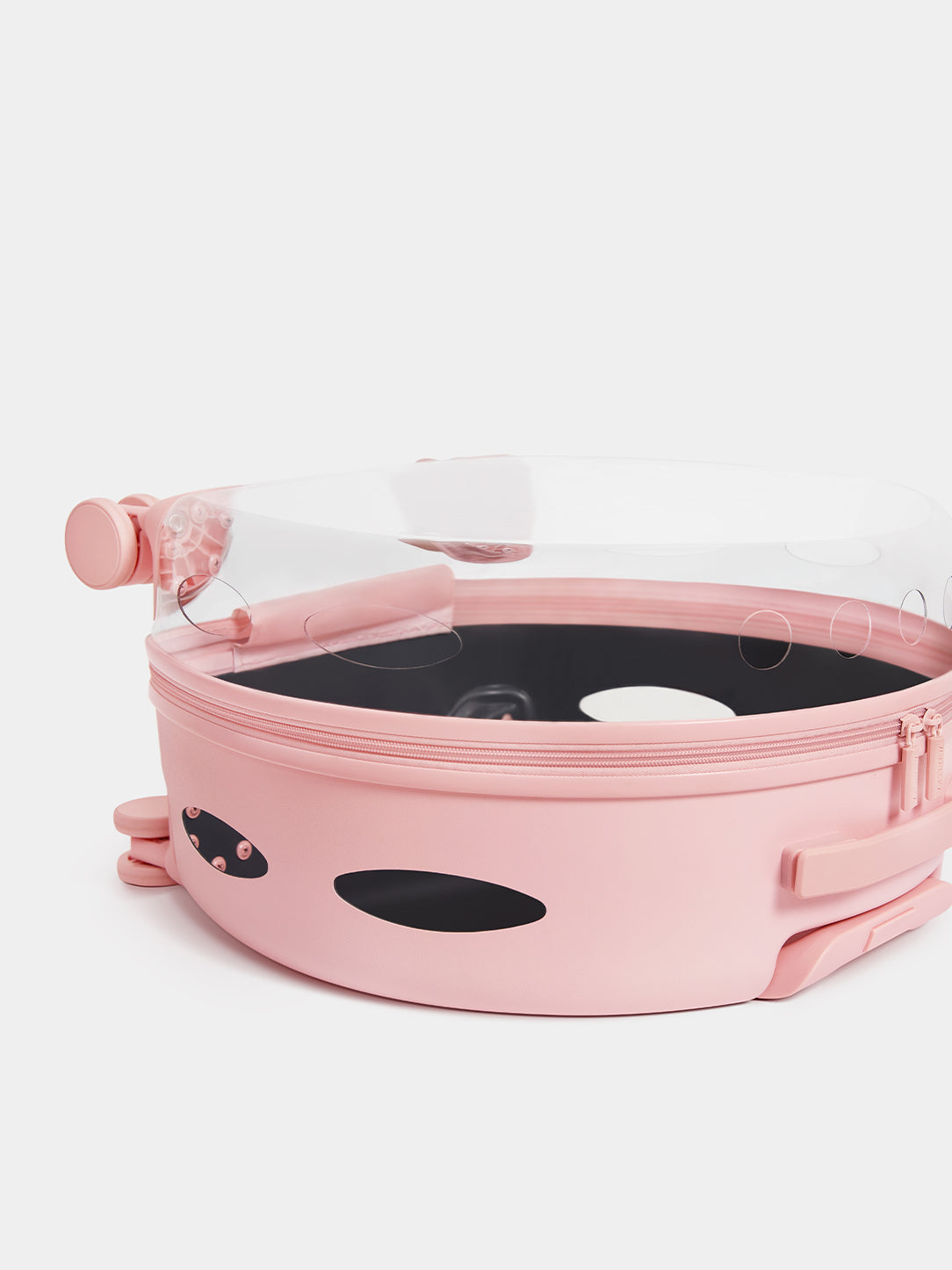 Y Bubble Pet Carrier - Pink Color Block