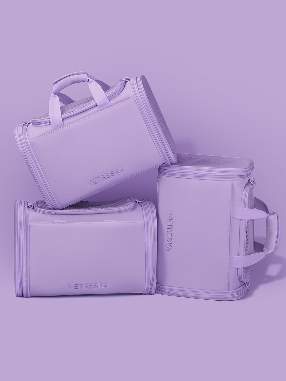 Y Violet Pet Carrier