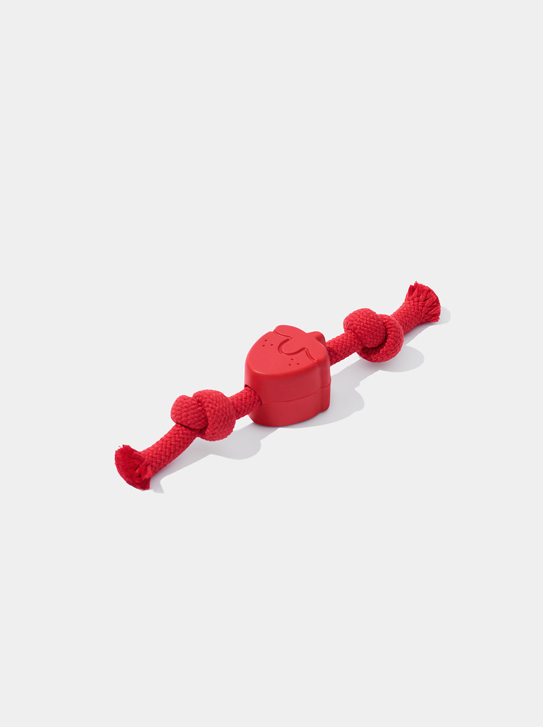 Strawberry Playful Charm Knot Rope Toy