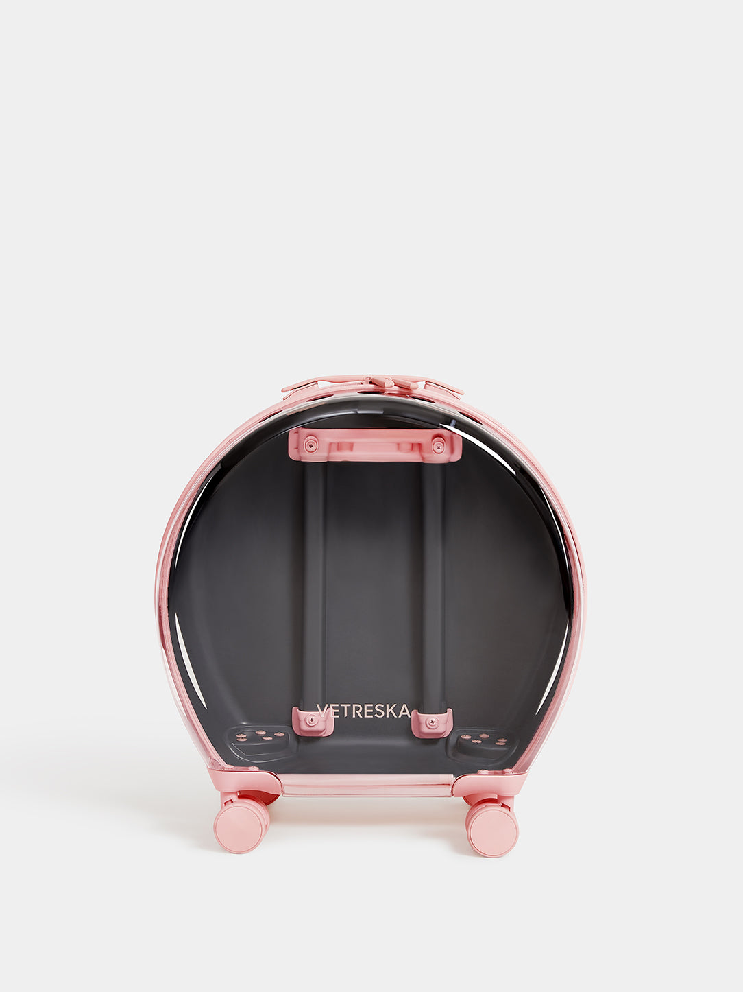 Y Bubble Pet Carrier - Pink & Transparent