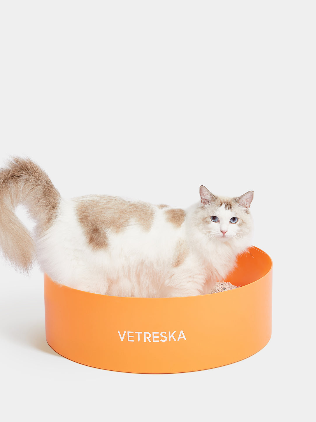 Vetreska - Tangerine Cat Litter Box