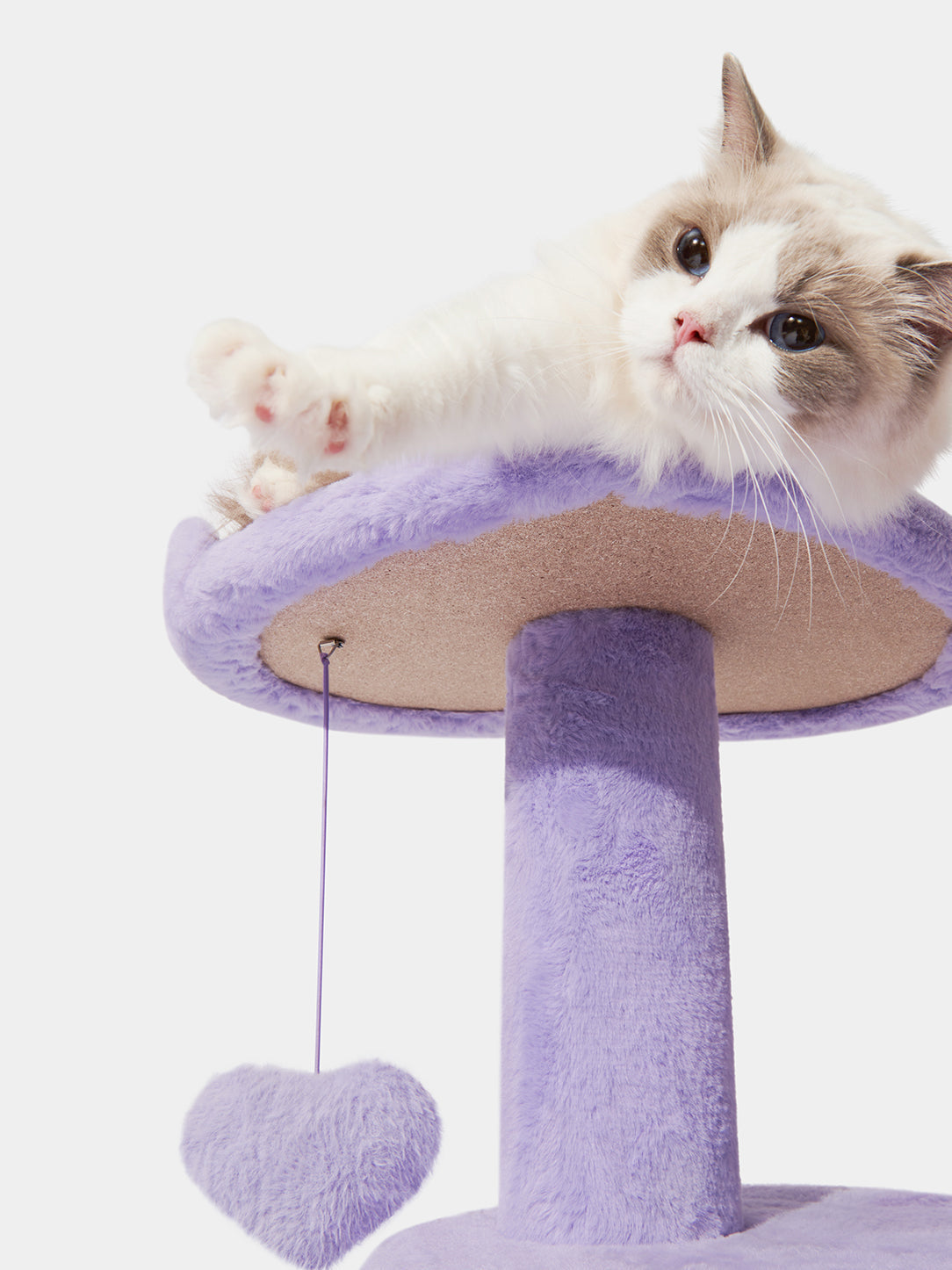 Y Heartpurrple Cat Climber - 4 Platforms