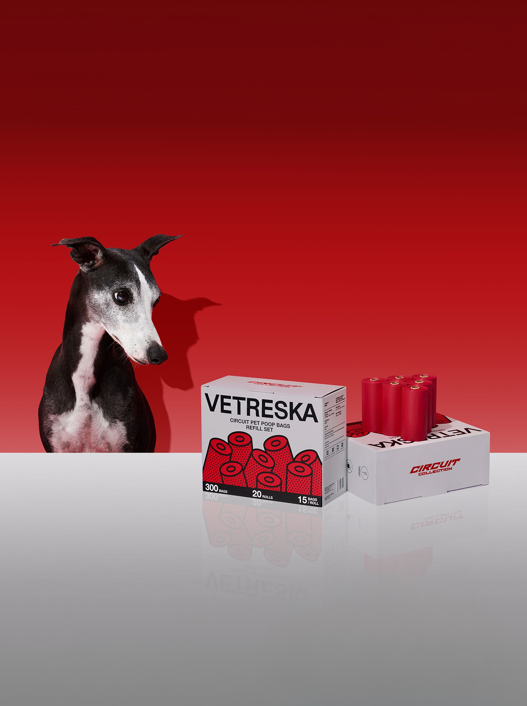 Circuit Pet Poop Bags Refill Set (20 rolls)