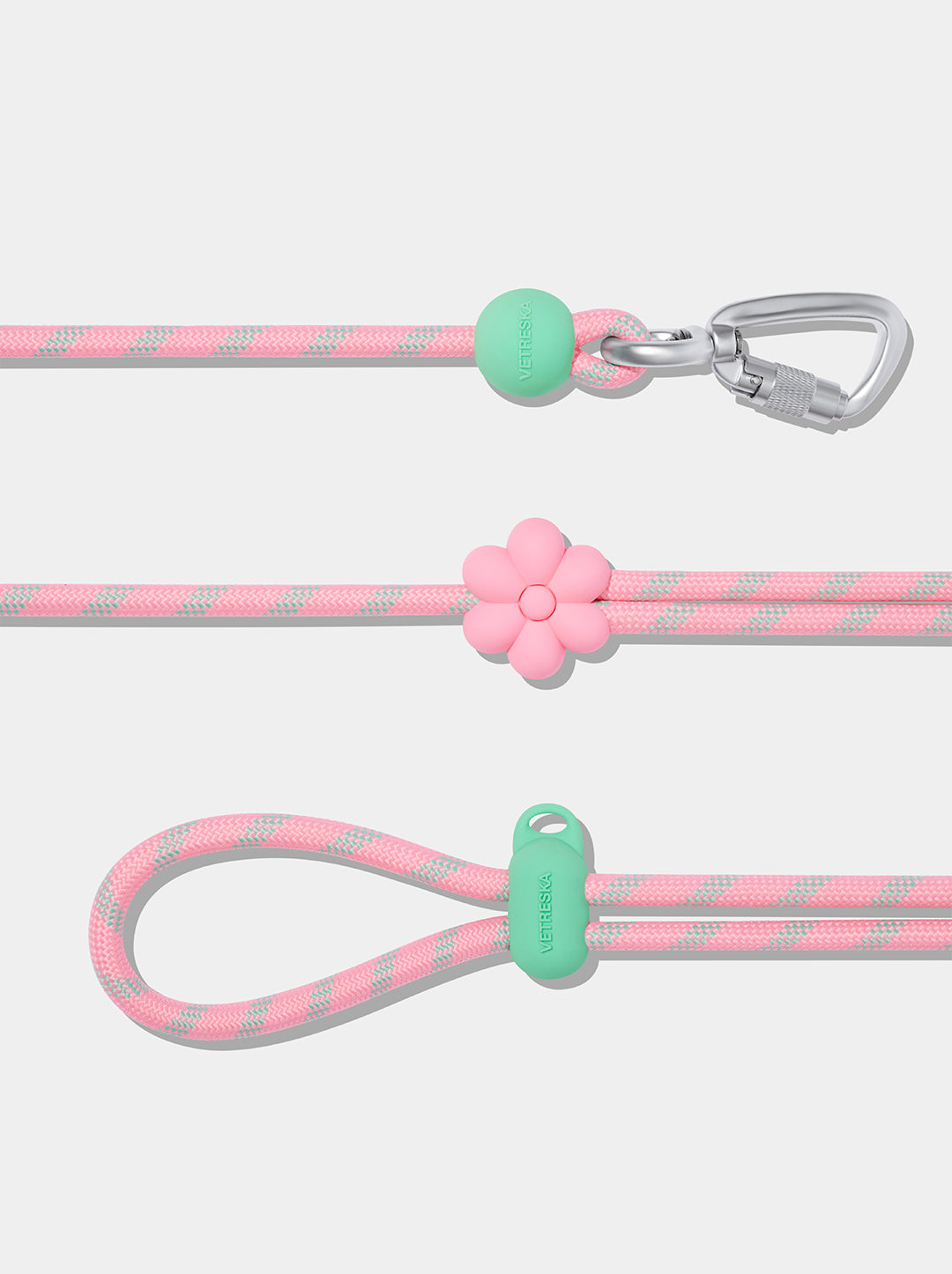 Connect Classic Rope Leash for Pets (Flora)