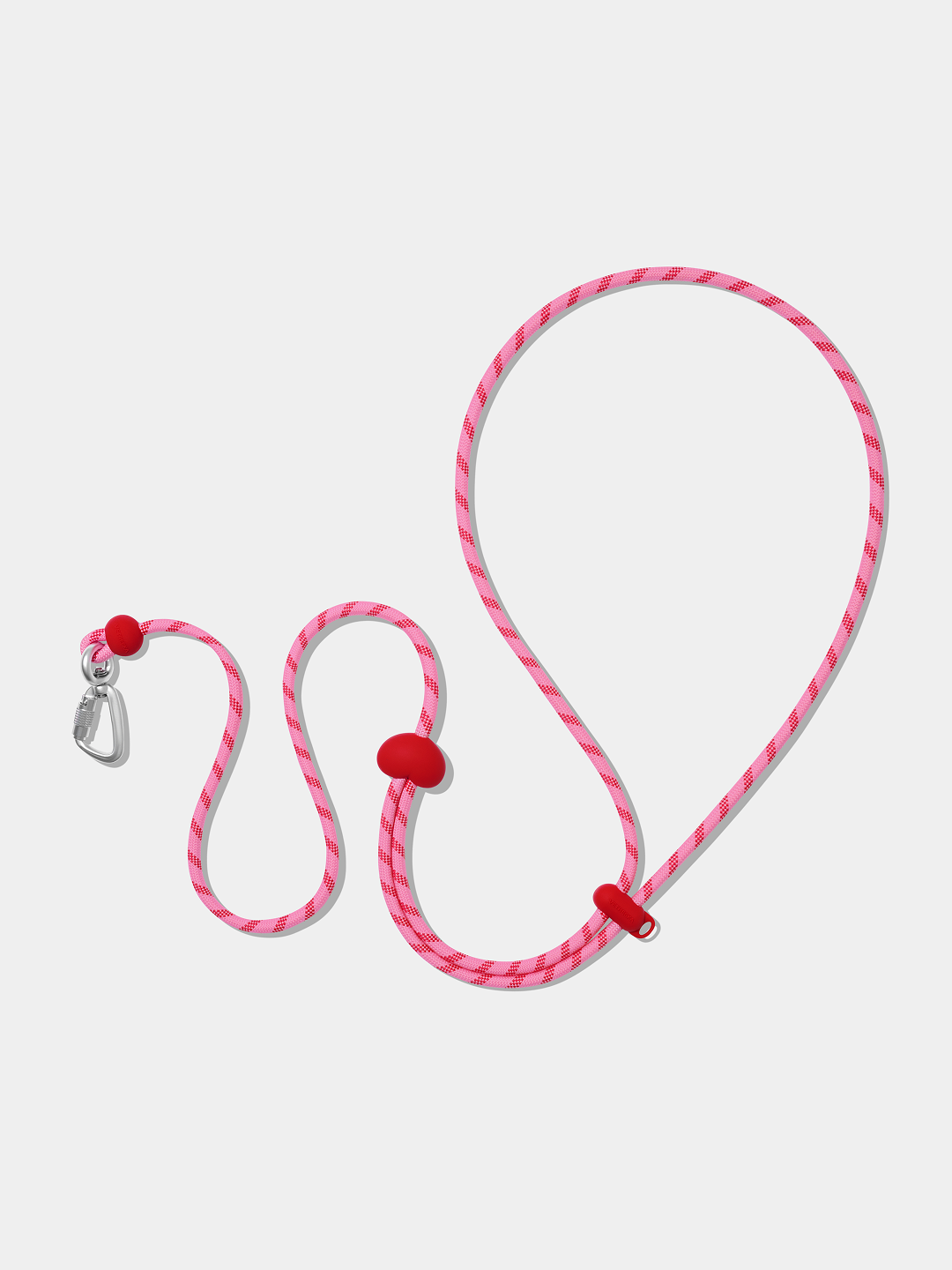 Connect Classic Rope Leash for Pets (Crush & Blush) - Premium