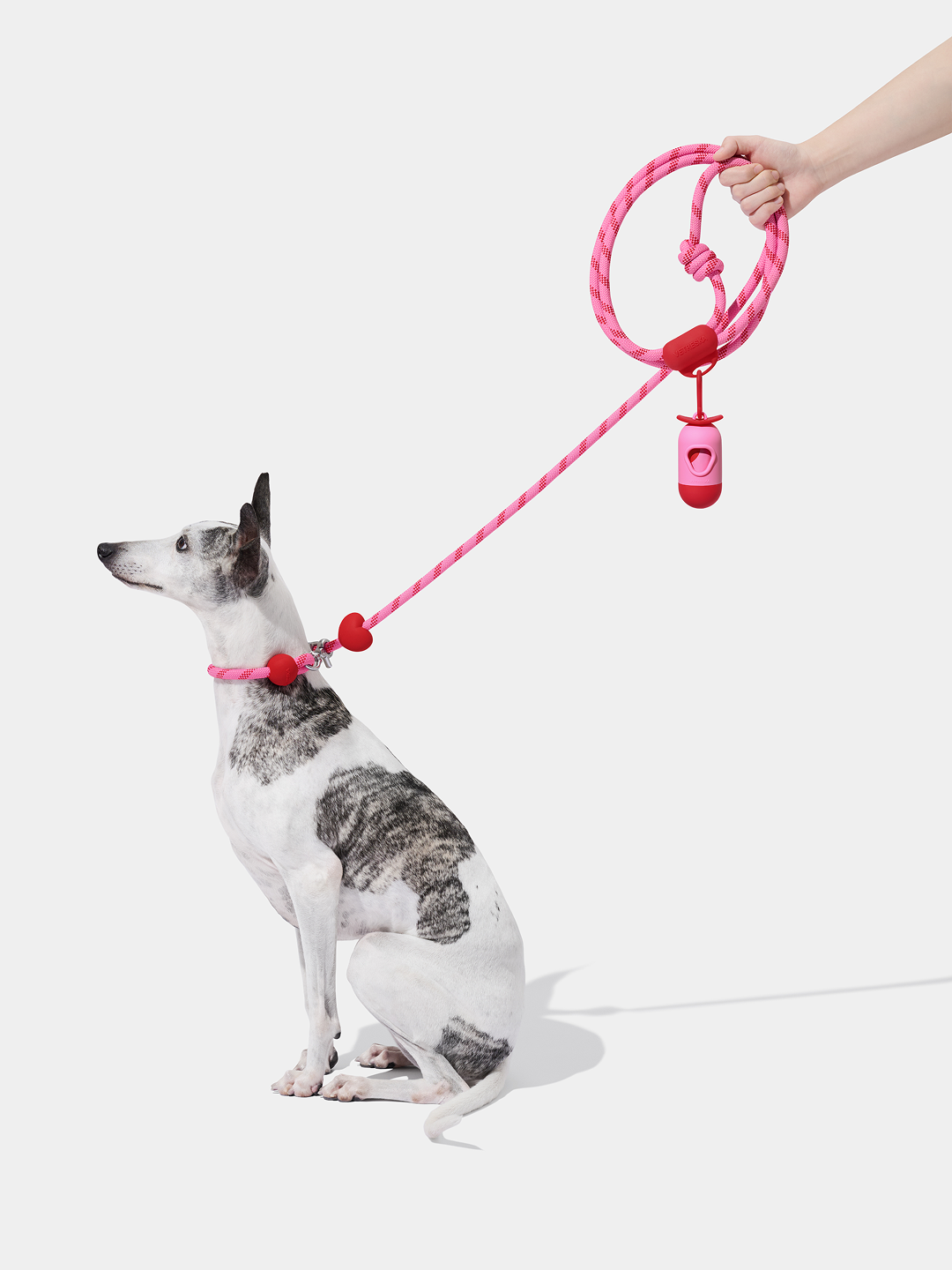 Connect Multifunctional Hands-Free Rope Leash for Pets - Crush & Blush