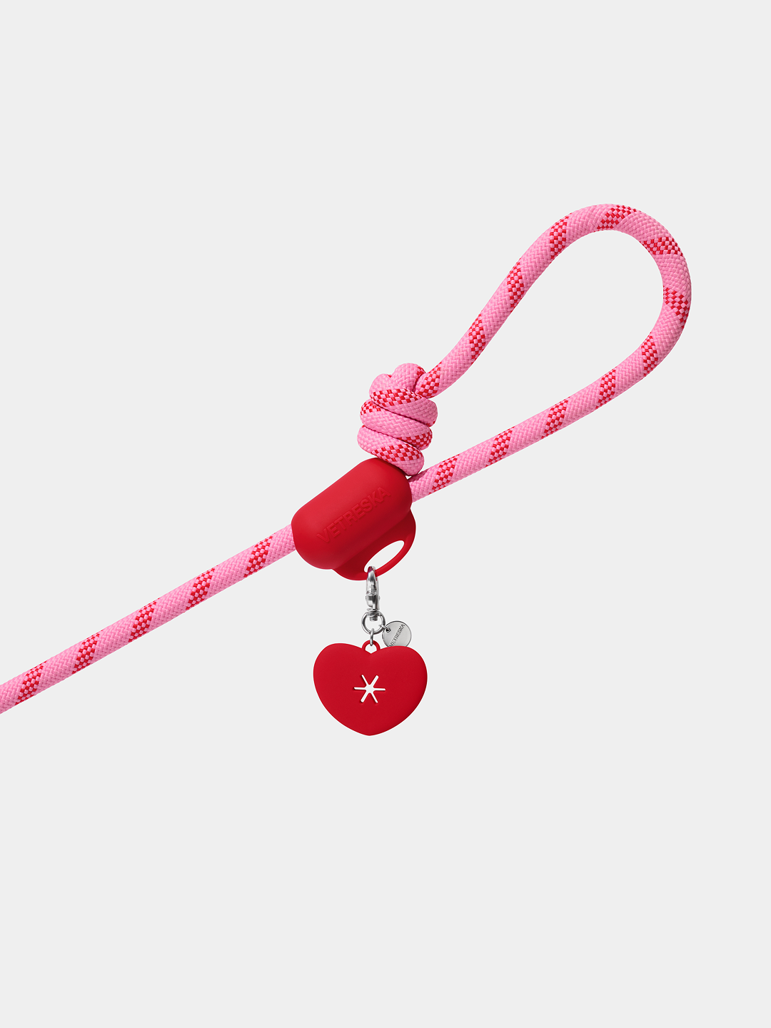Connect Pet Poop Bag Hands-Free Clip (Crush & Blush)