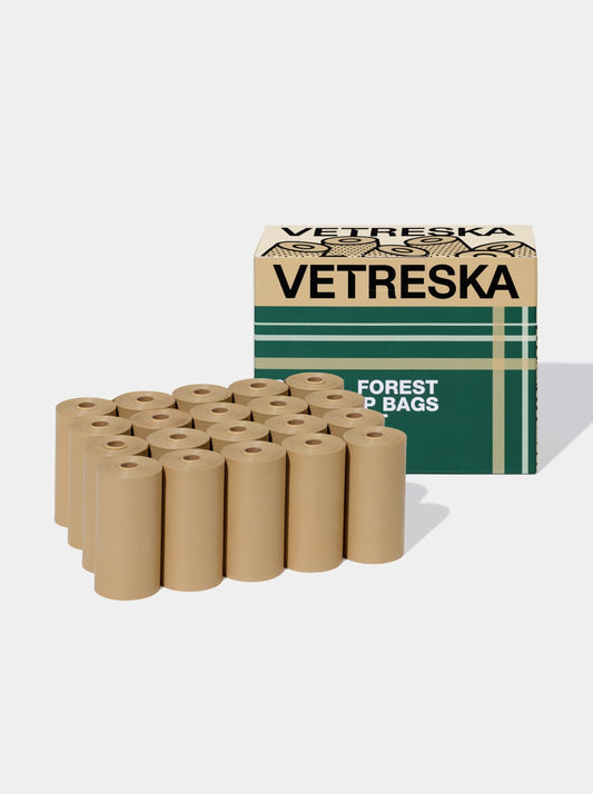 Santal Forest Pet Poop Bags Refill Set (20 Rolls)