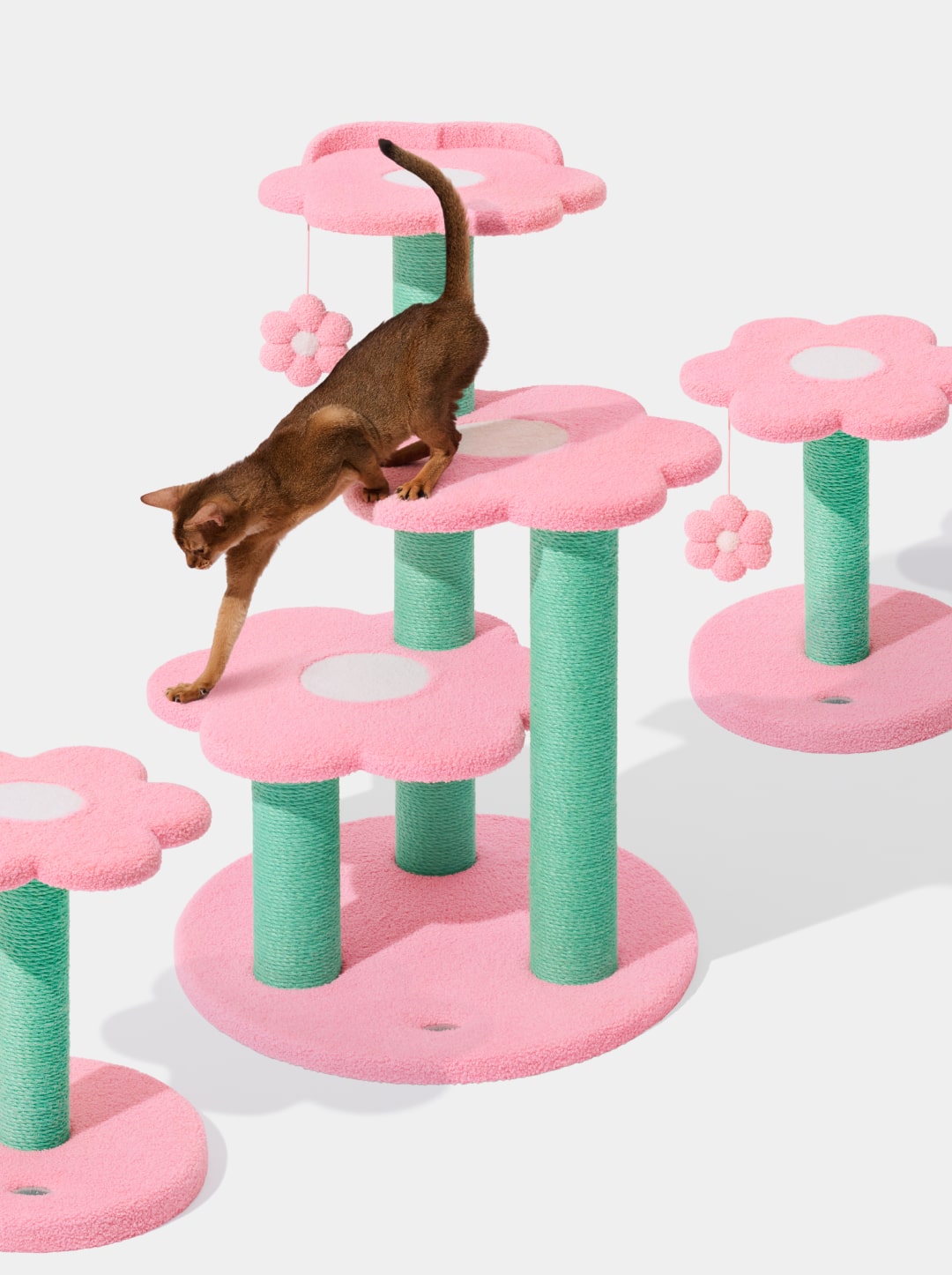 Flora Cat Climber (Four Platforms)