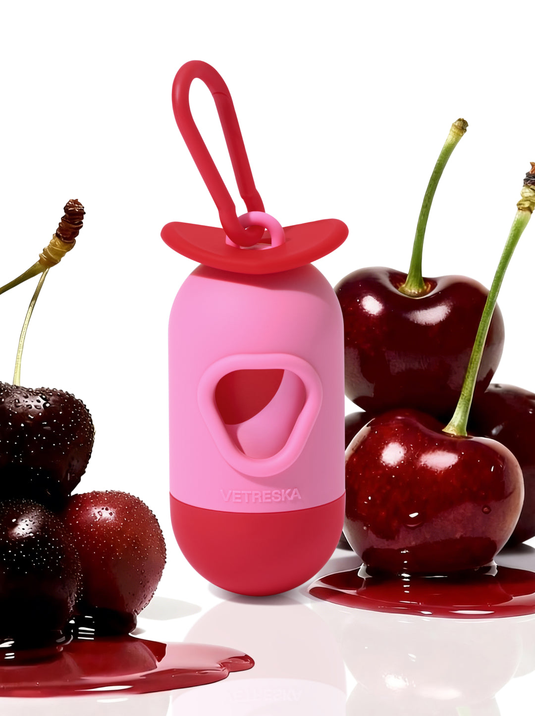 Crush & Blush Pet Poop Bags & Dispenser (1 Dispenser + 1 Roll)