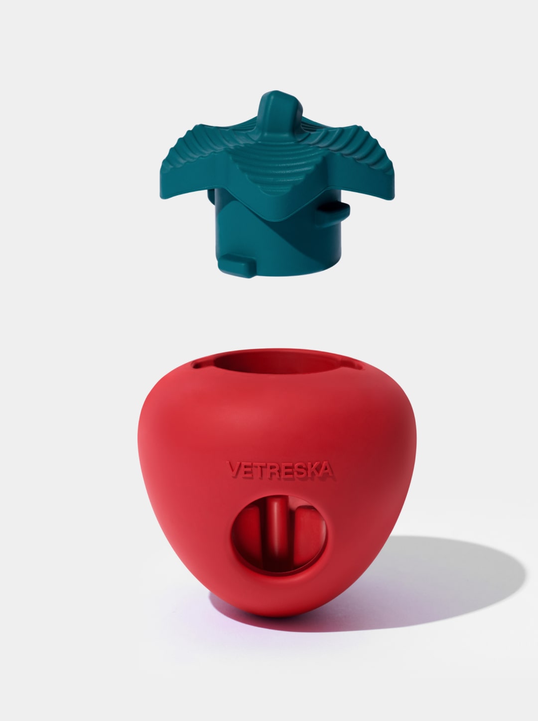 Strawberry Pet Treat Dispensing Toy