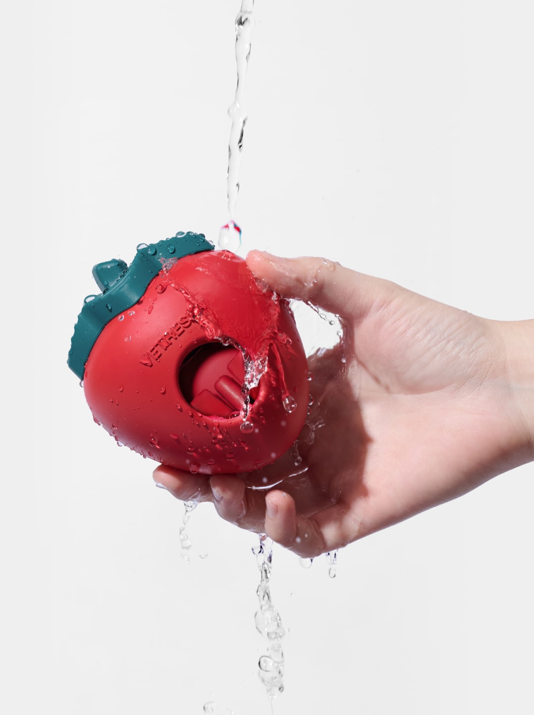 Strawberry Pet Treat Dispensing Toy