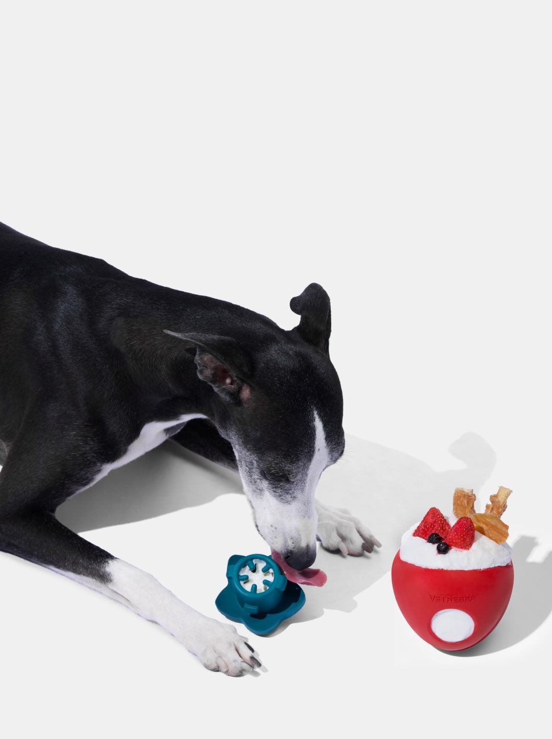 Strawberry Pet Treat Dispensing Toy