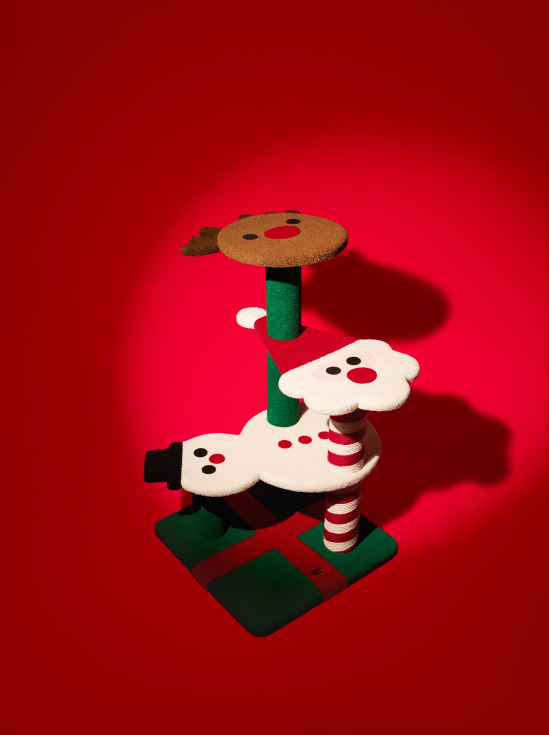 Festive Friends Cat Climber - 4 Platforms