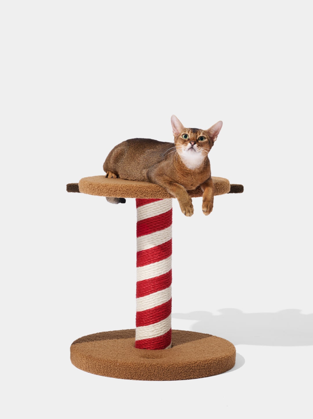 Jolly Reindeer Cat Climber - 2 Platforms