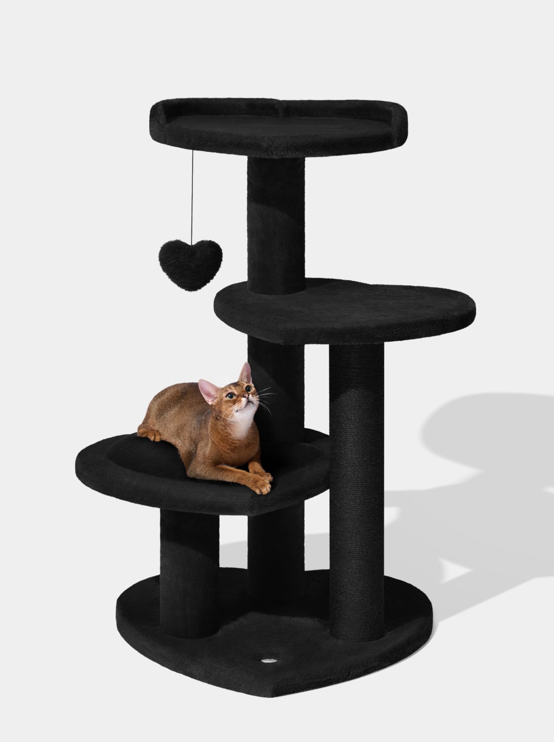 Heartpurrnoir Cat Climber - 4 Platforms