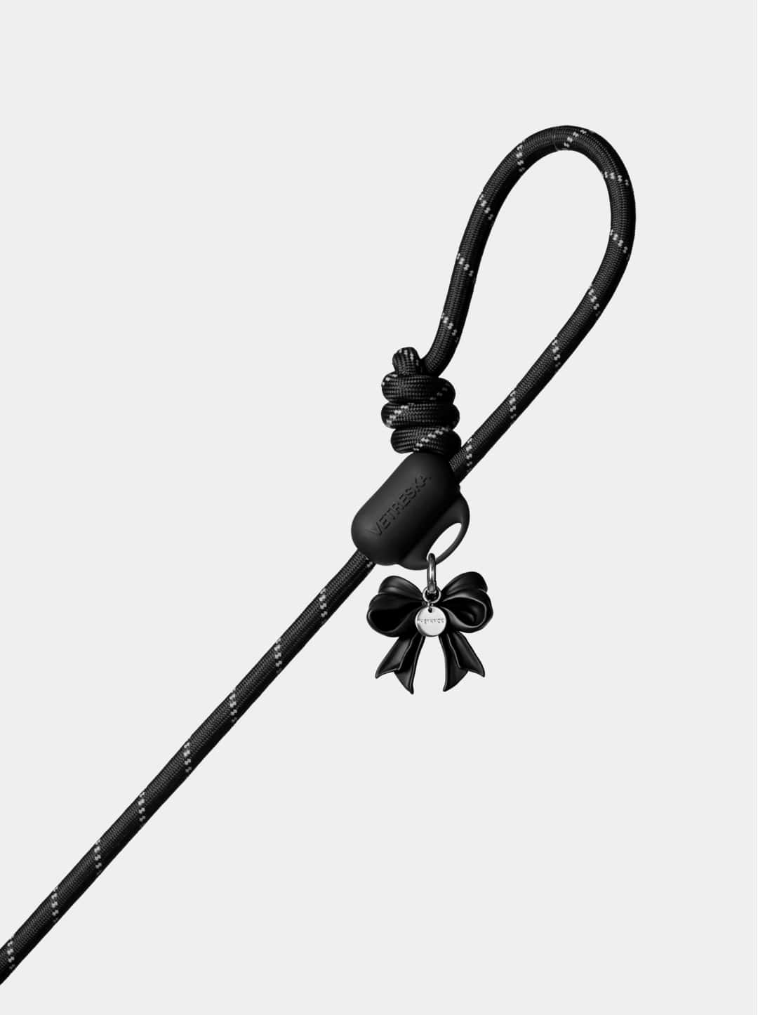 Connect Hands-Free Rope Leash (Bow De Noir)