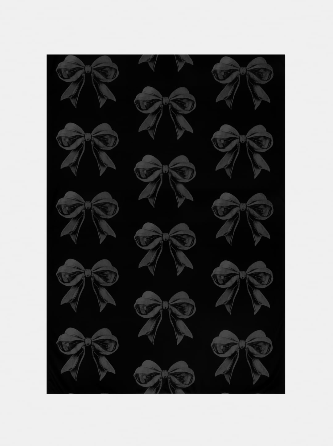 Bow De Noir Pet Poop Bags & Dispenser (1 Dispenser + 1 Roll)