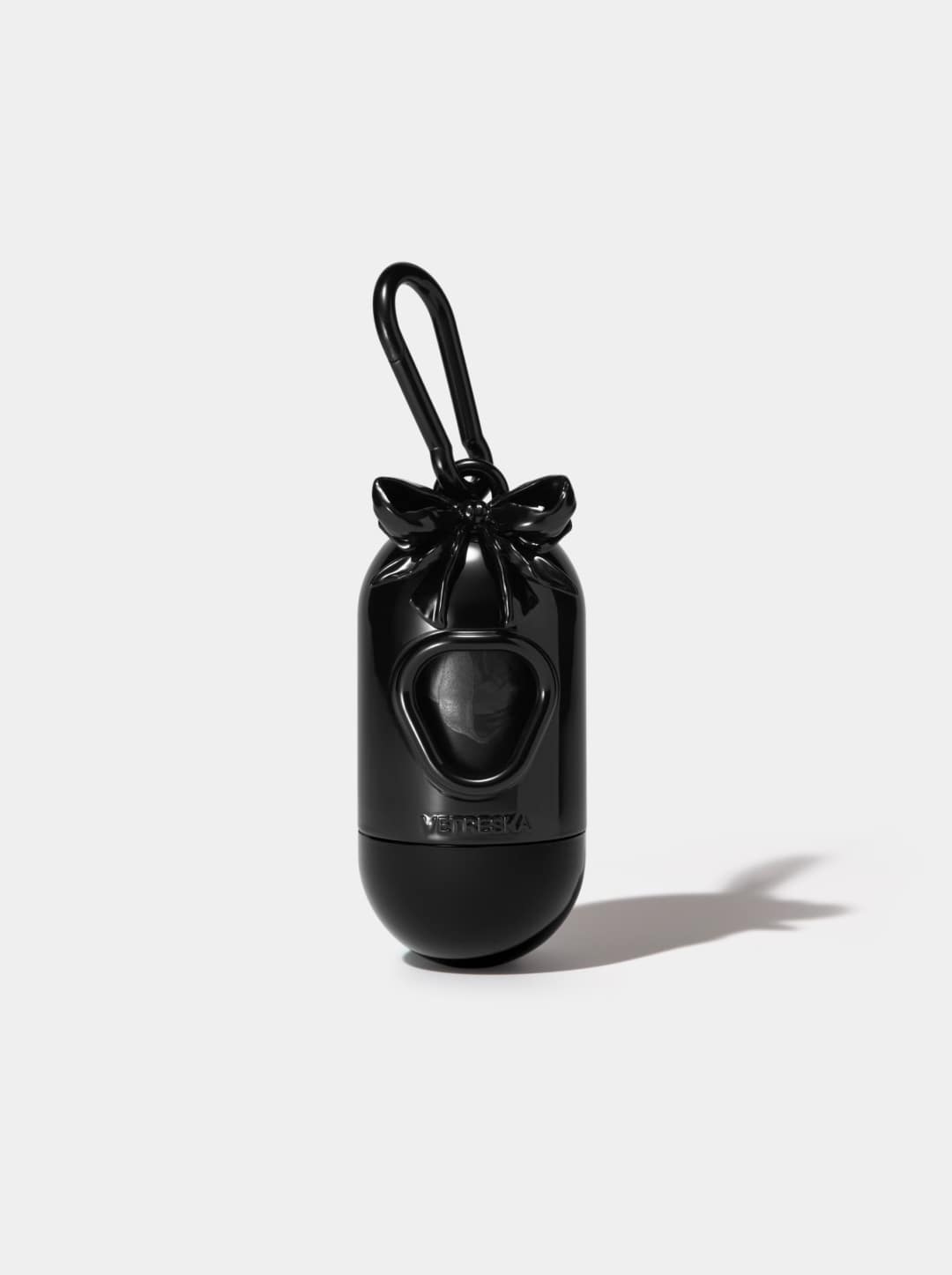 Bow De Noir Pet Poop Bags & Dispenser (1 Dispenser + 1 Roll)