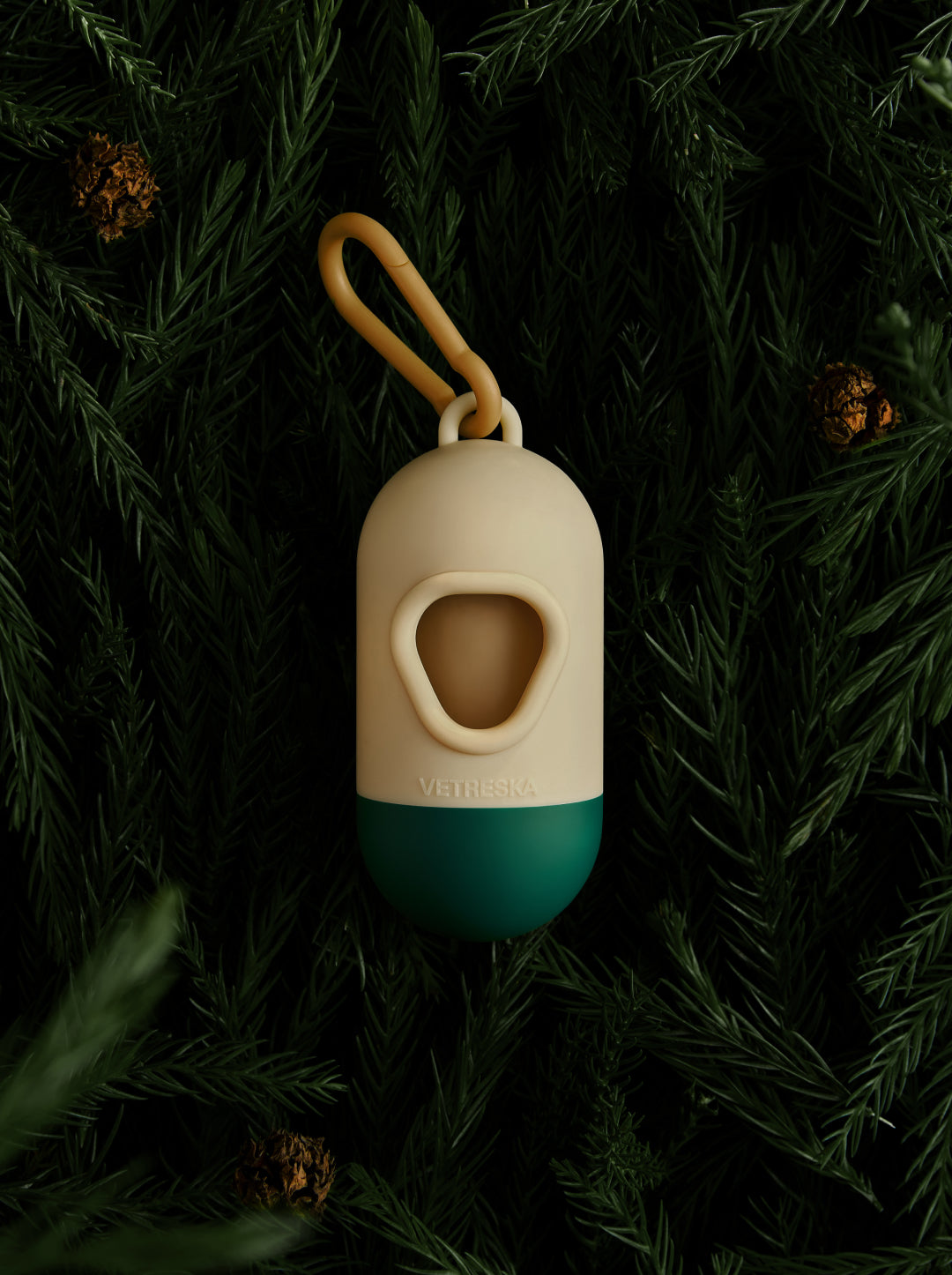 Santal Forest Pet Poop Bags & Dispenser (1 Dispenser + 1 Roll)