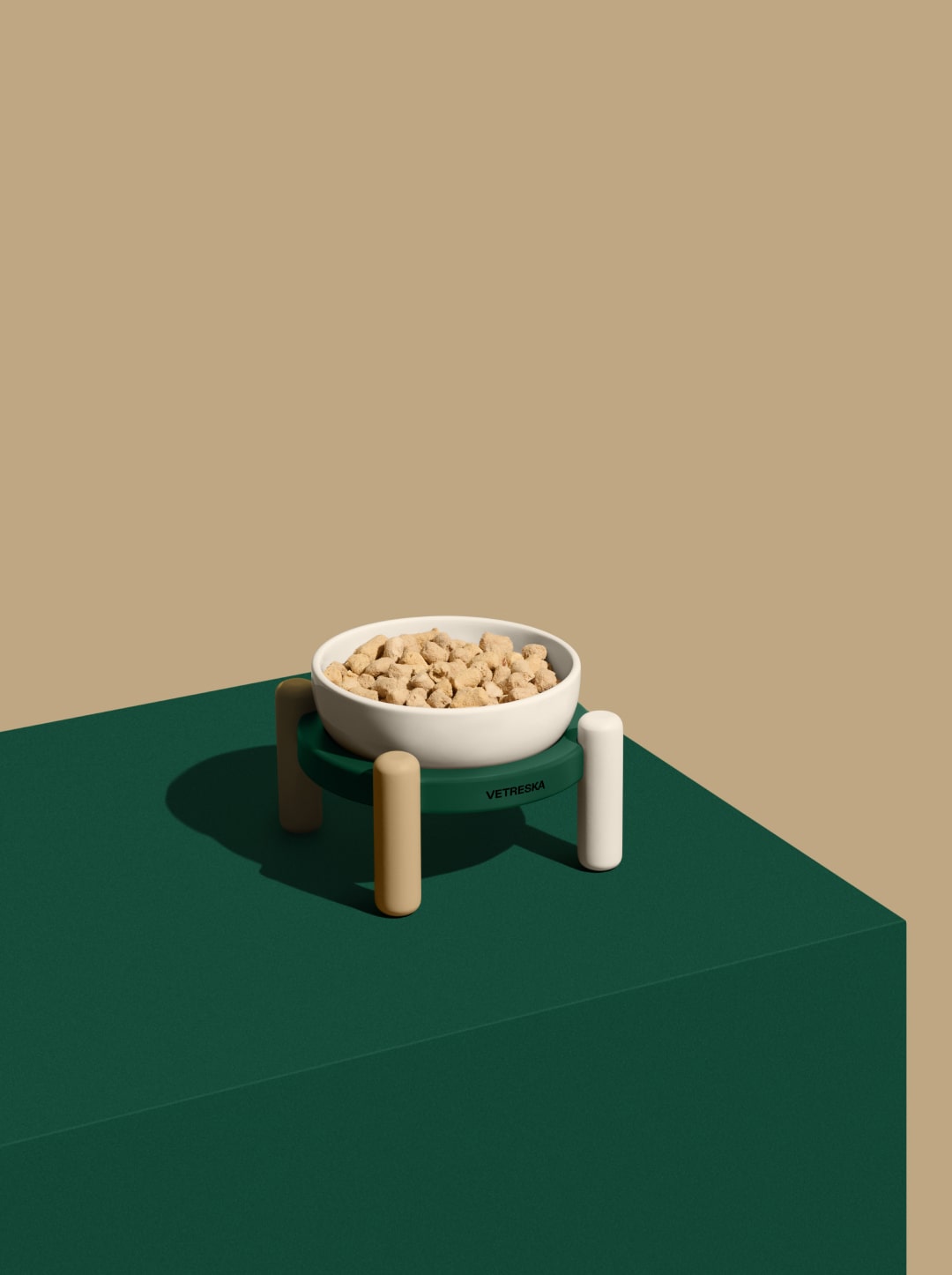 Santal Forest Ceramic Pet Bowl Set