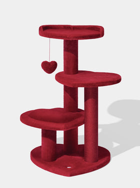 Heartpurrouge Cat Climber - 4 Platforms