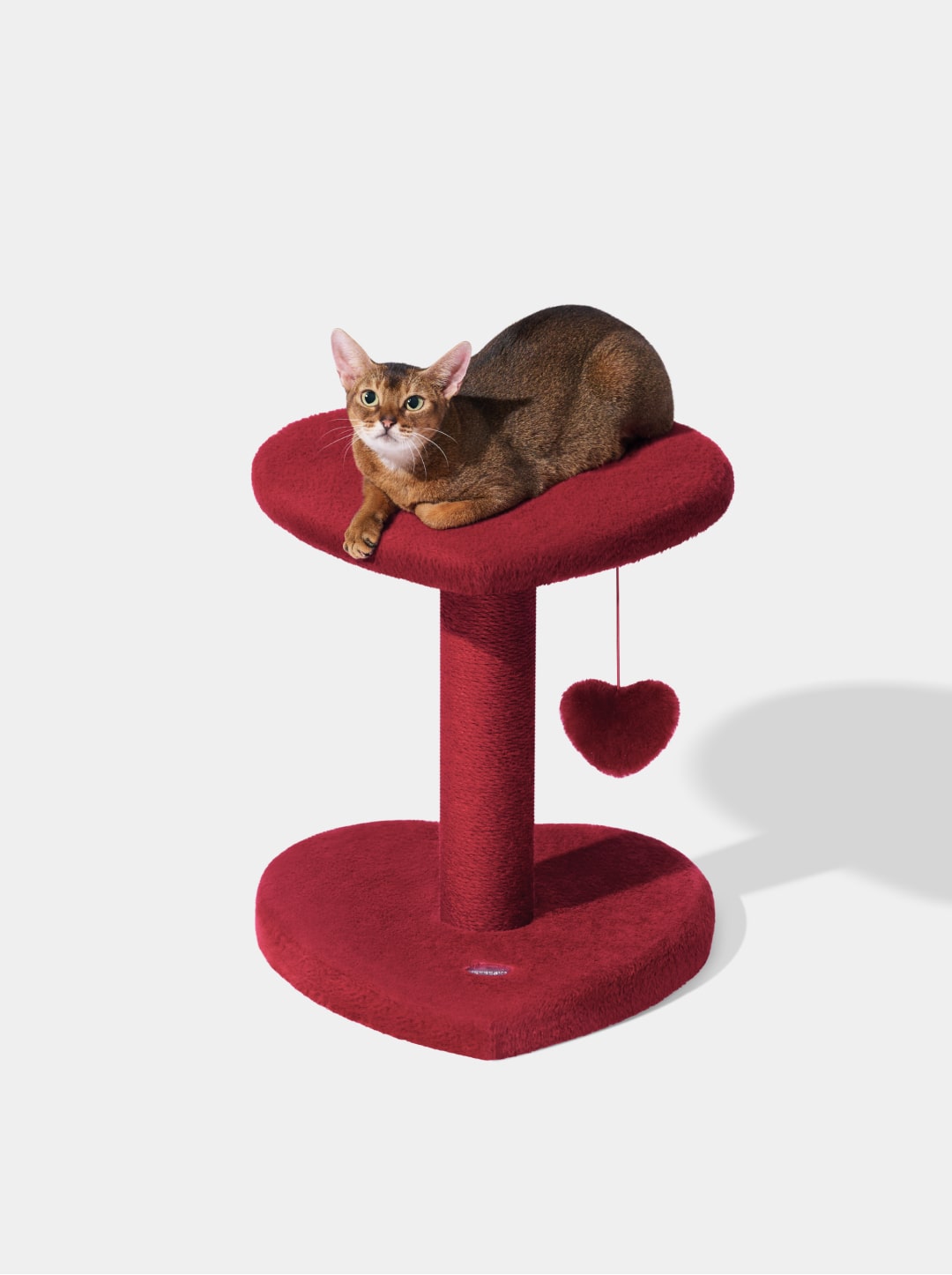 Heartpurrouge Cat Climber - 2 Platforms