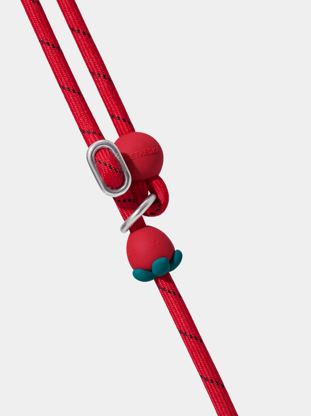 Connect Lite Rope Leash for Pets - Strawberry
