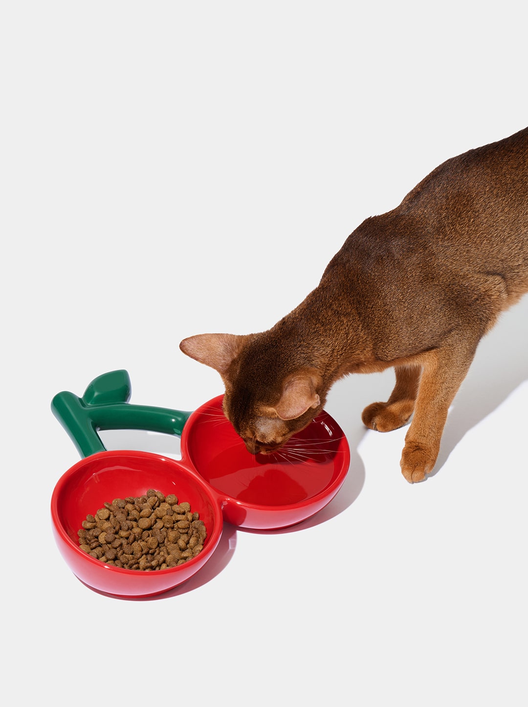 Cherry Ceramic Pet Bowl (NEW)