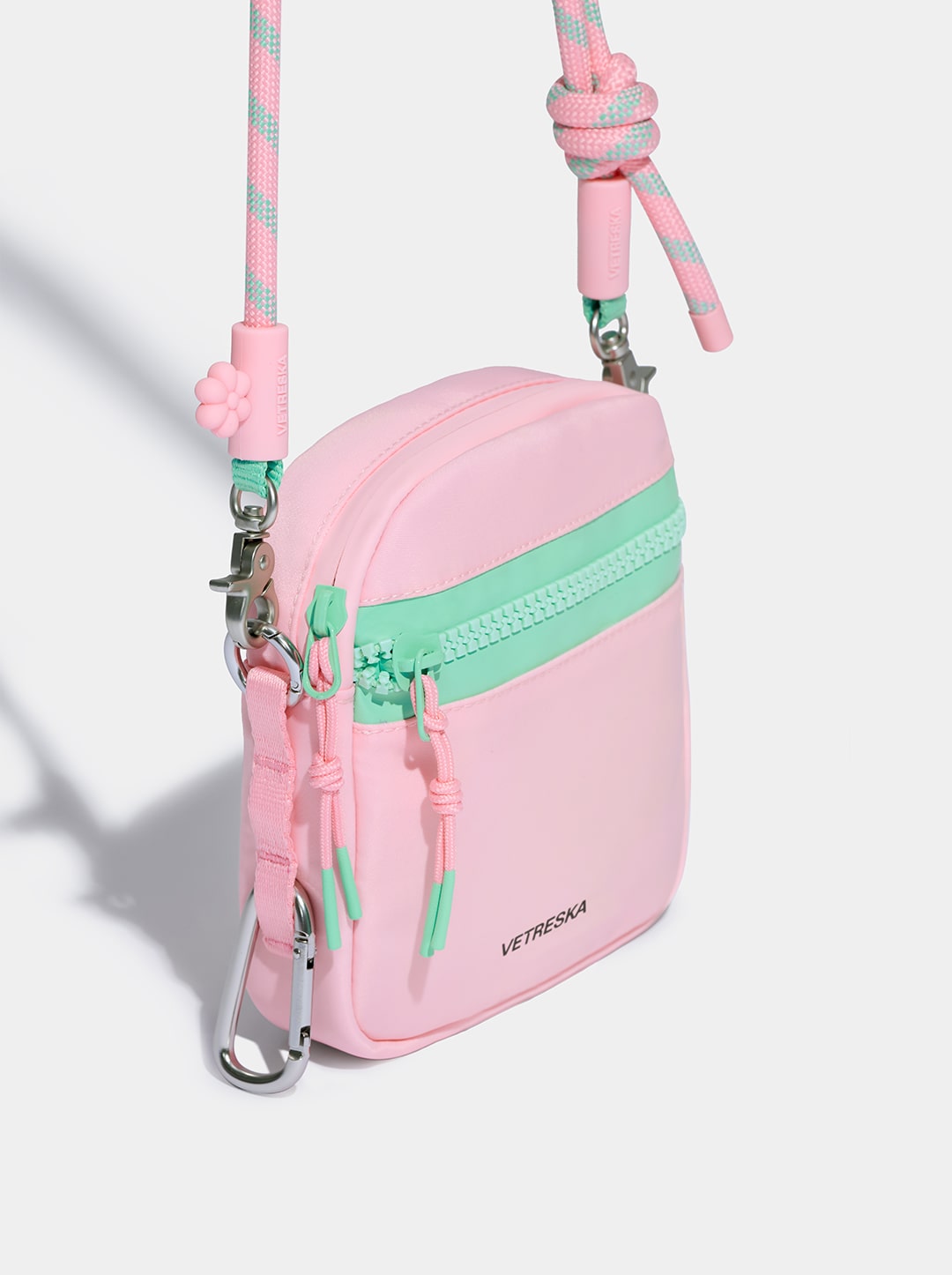 Connect Flora Mini Ware Compact  (Pink & Spearmint Twist)