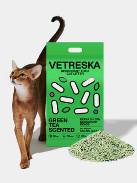 Deodorant Tofu Cat Litter - Green Tea Scented