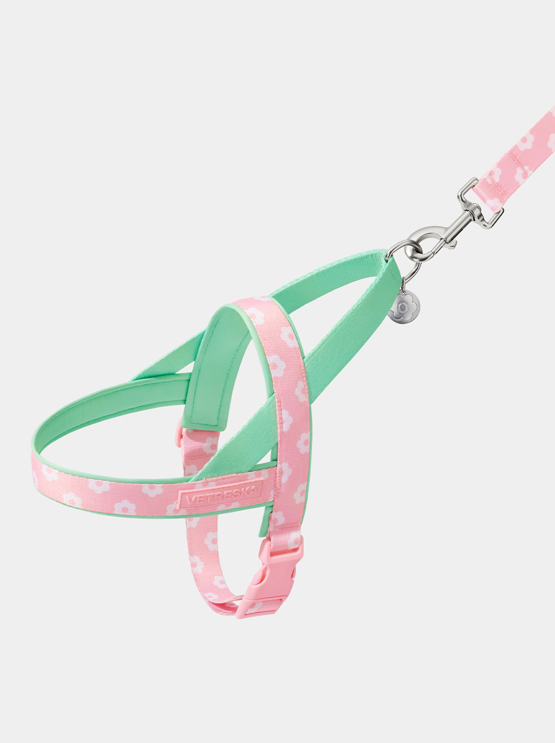 Flora Pet Harness & Leash Set