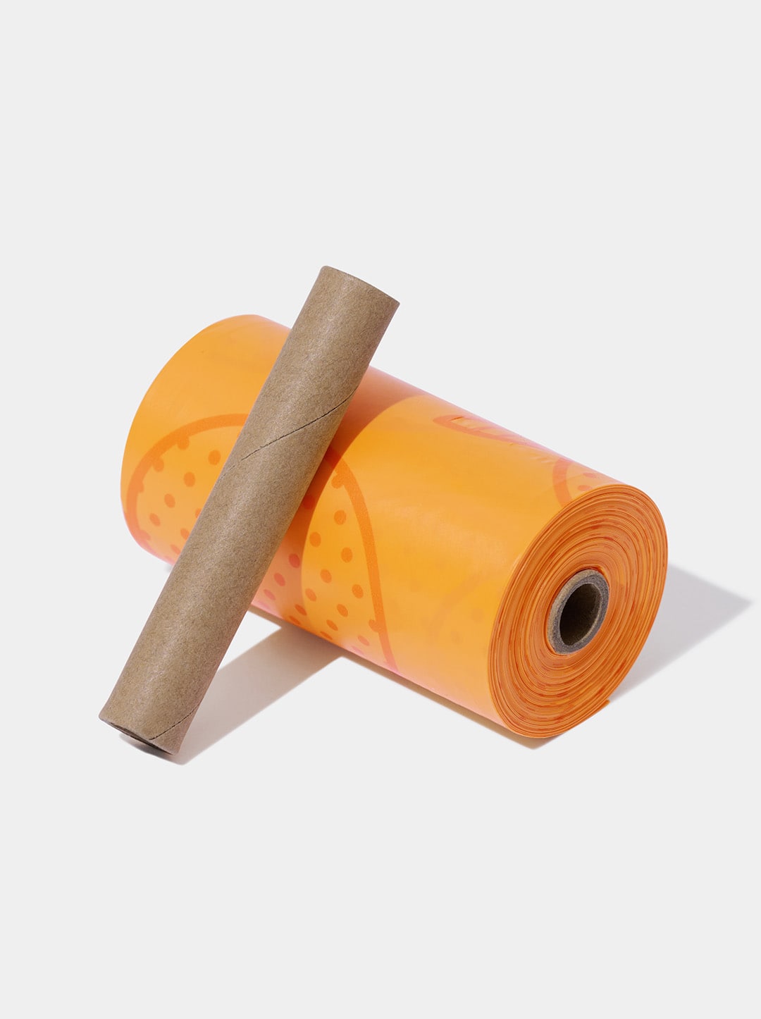 Tangerine Pet Poop Bags Refill Set (12 Rolls)