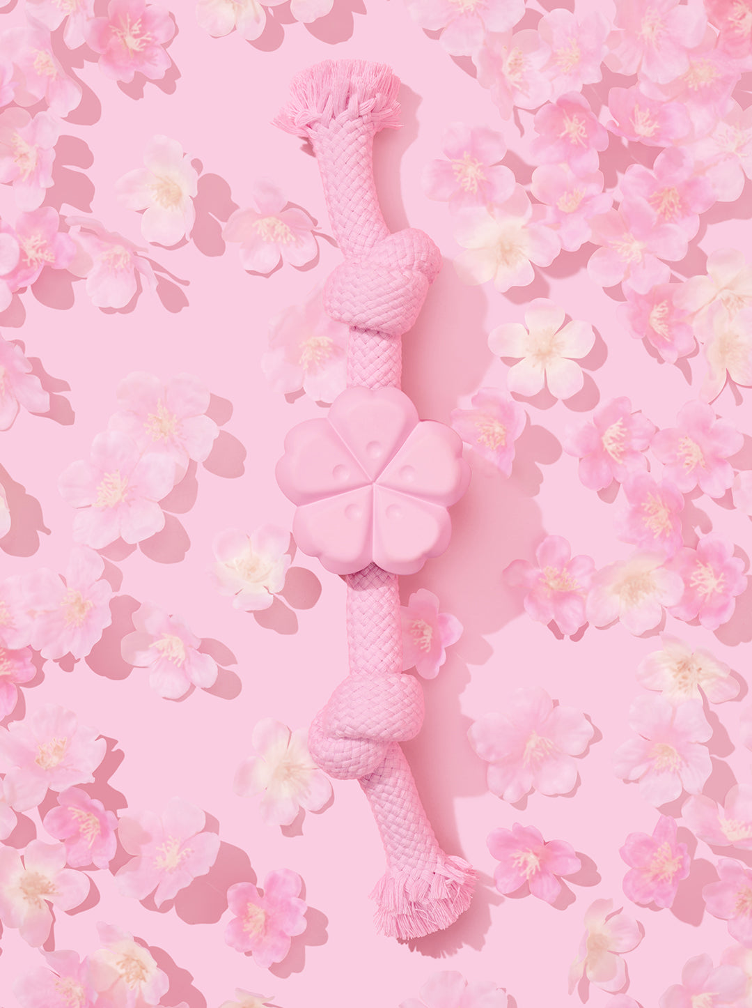 Cherry Blossom Knot Rope Toy (New)