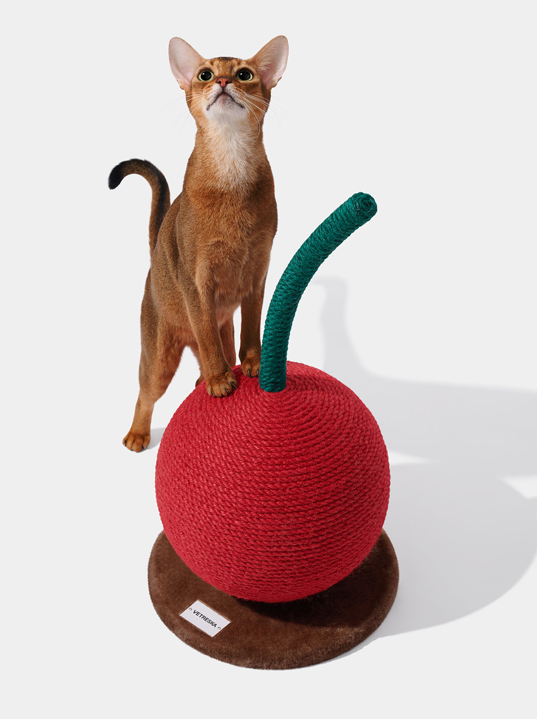 Cherry Cat Scratching Ball