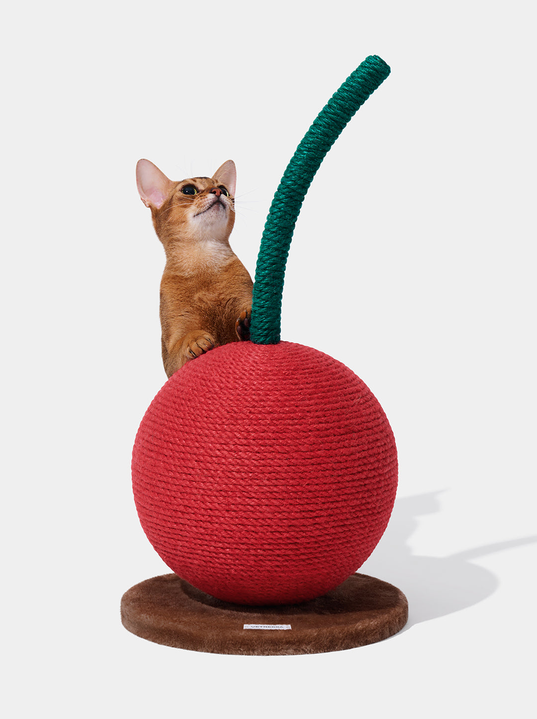 Cherry Cat Scratching Ball