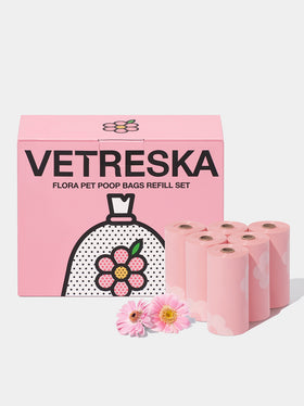 Flora Pet Poop Bags (20 Rolls)